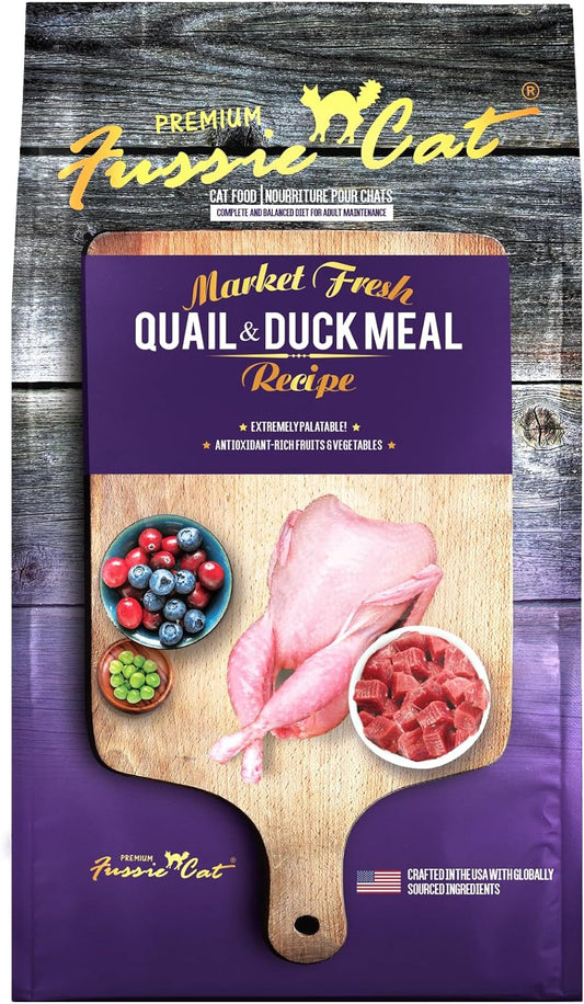 Market Fresh Quail & Duck Meal Grain-Free Dry Cat Food 4Lb