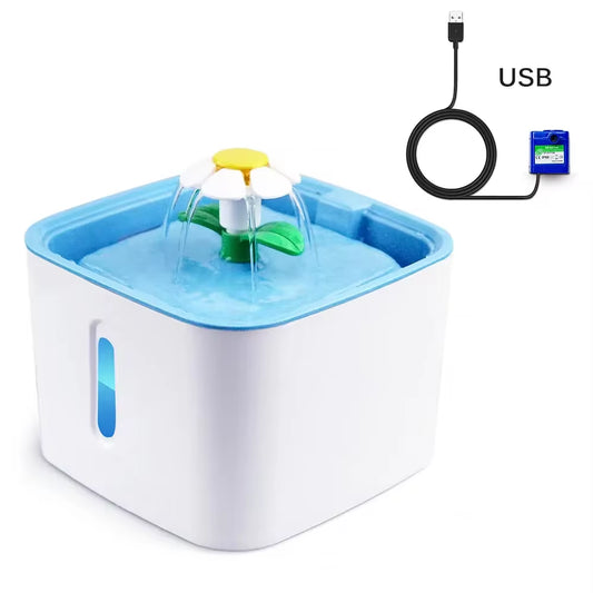 Automatic Cat Dog Pet Water Fountain 