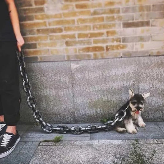 1.5M Funny Plastic Chain Dog